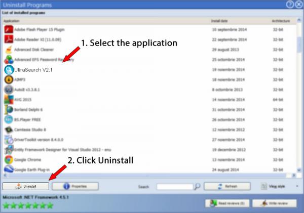 Uninstall UltraSearch V2.1