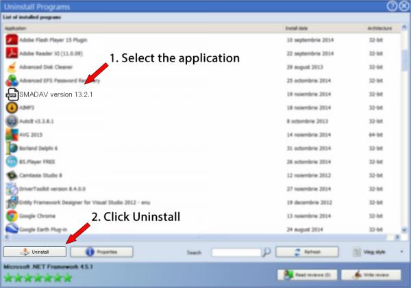 Uninstall SMADAV version 13.2.1