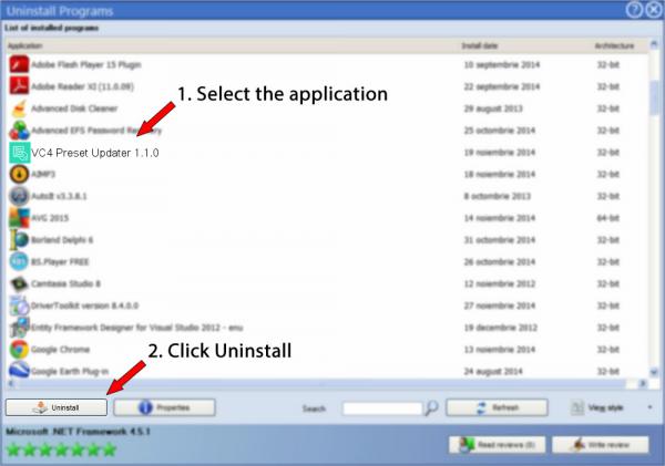 Uninstall VC4 Preset Updater 1.1.0