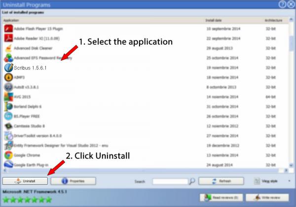 Uninstall Scribus 1.5.6.1