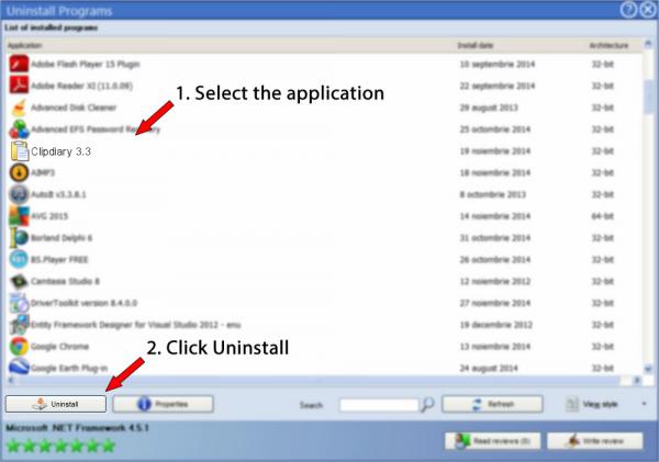 Uninstall Clipdiary 3.3