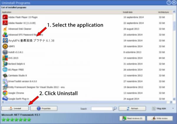 Uninstall AnyMP4 動画変換 プラチナ 6.1.38