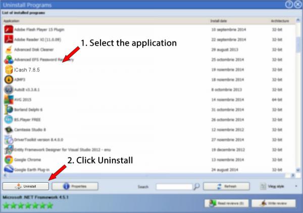 Uninstall iCash 7.8.5