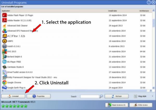 Odinstalovat AC3Filter 1.62 b