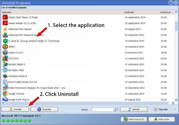 Uninstall S and B Group MetaTrader 5 Terminal