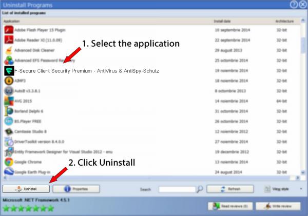 how to uninstall f secure antivirus