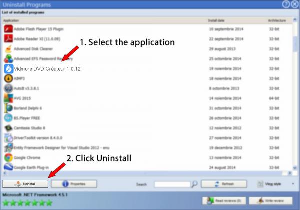 Uninstall Vidmore DVD Créateur 1.0.12