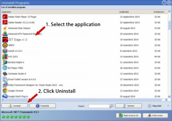 Uninstall ZET Edge v1.0