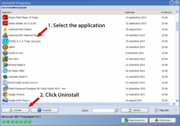 Uninstall PSIM 9.3.4 Trial Version